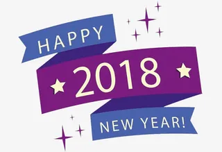 新年促销标签免抠