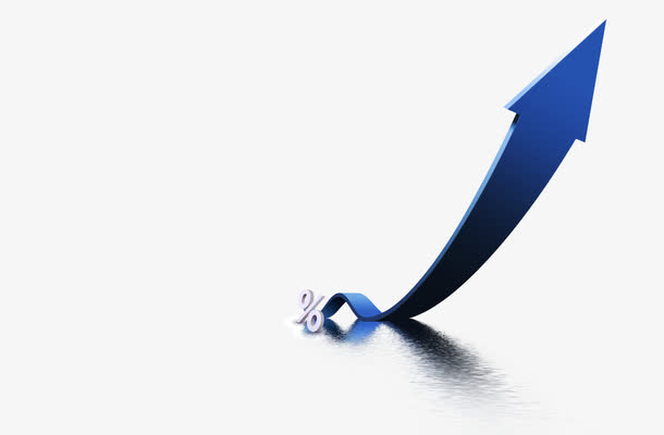 百分比上升箭头免抠