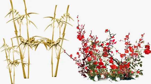 竹子元素下载免抠