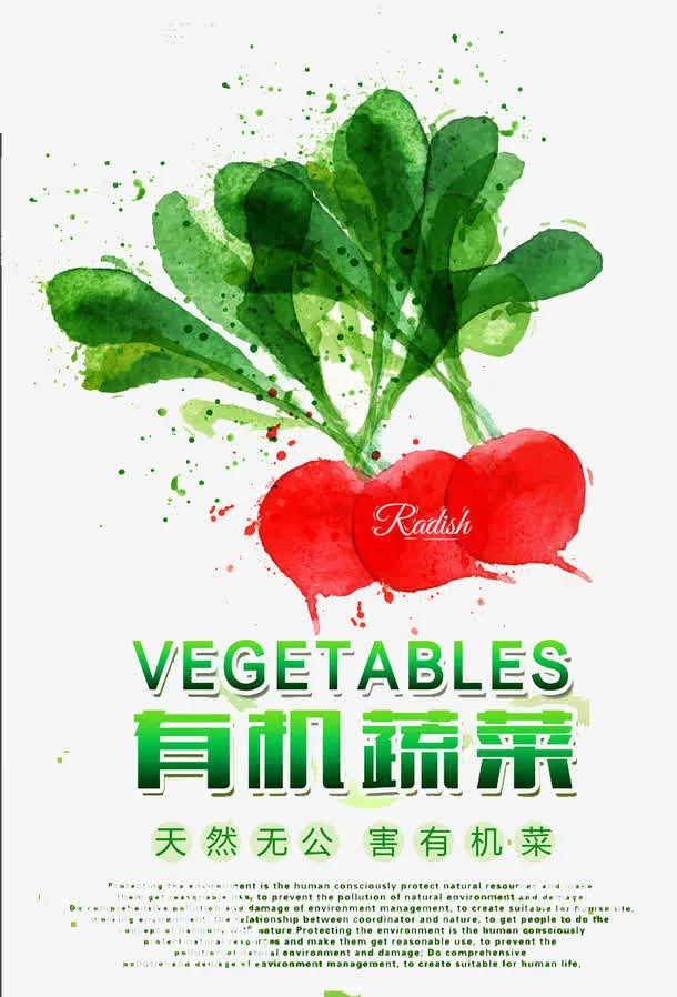 有机蔬菜免抠