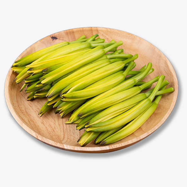 黄花菜，干黄花，新鲜黄花免抠