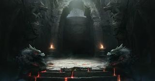 魔幻封印镇守古老城堡免抠