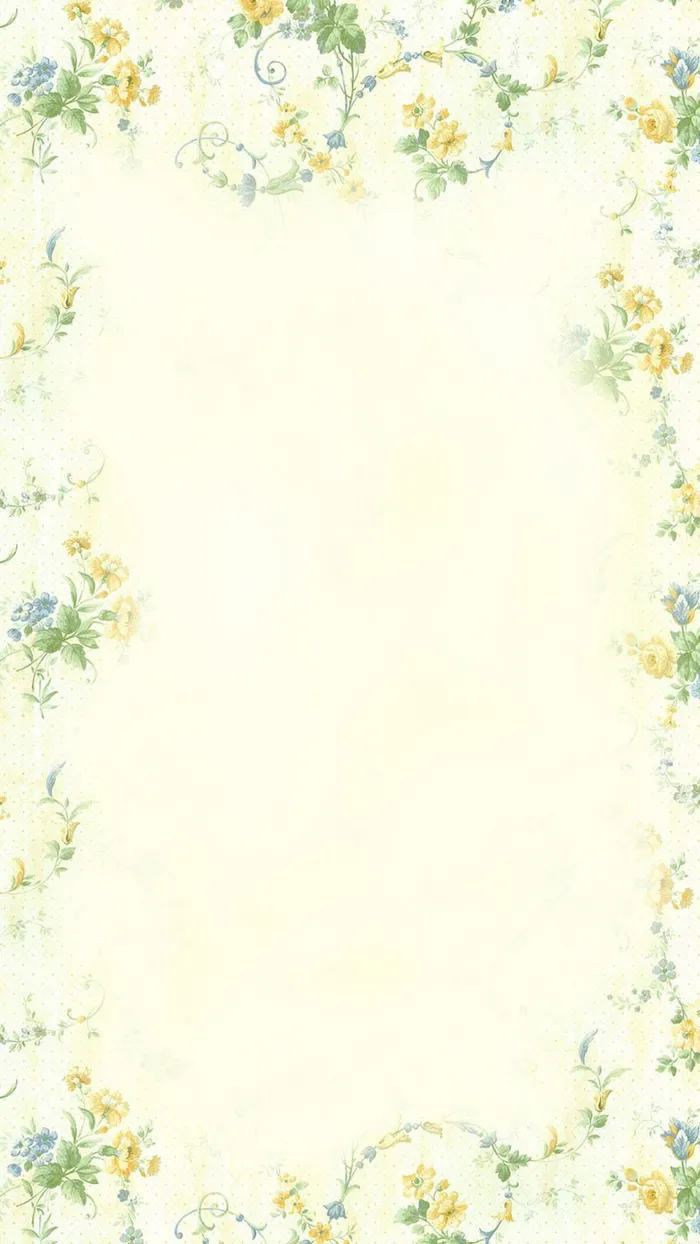 黄色小花背景高清