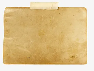 空白羊皮纸纸板高清图片免抠