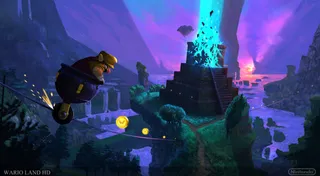 紫色天空游戏人物免抠背景卡通/手绘元素