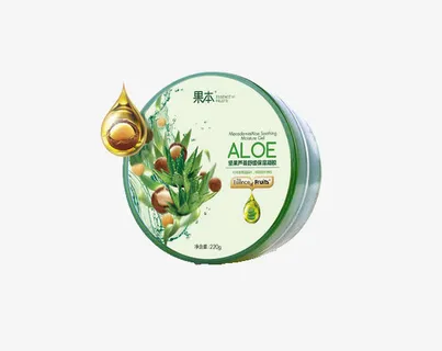 清爽补水保湿凝胶面霜免抠