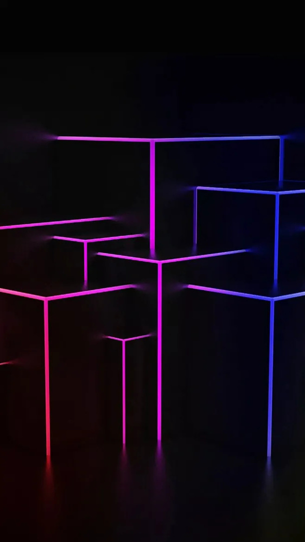 炫酷线条朋克风免抠