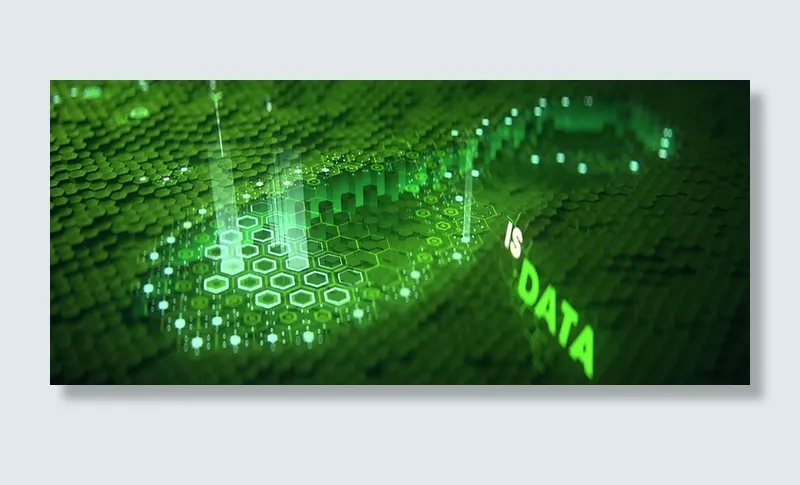 科技数字信息背景banner装饰高清