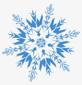 雪花免抠
