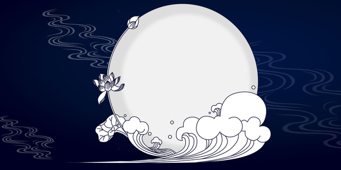 矢量古典中国风传统纹理花边背景高清