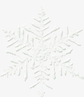 璀璨雪花免抠