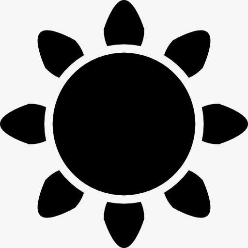 春天的太阳图标免抠