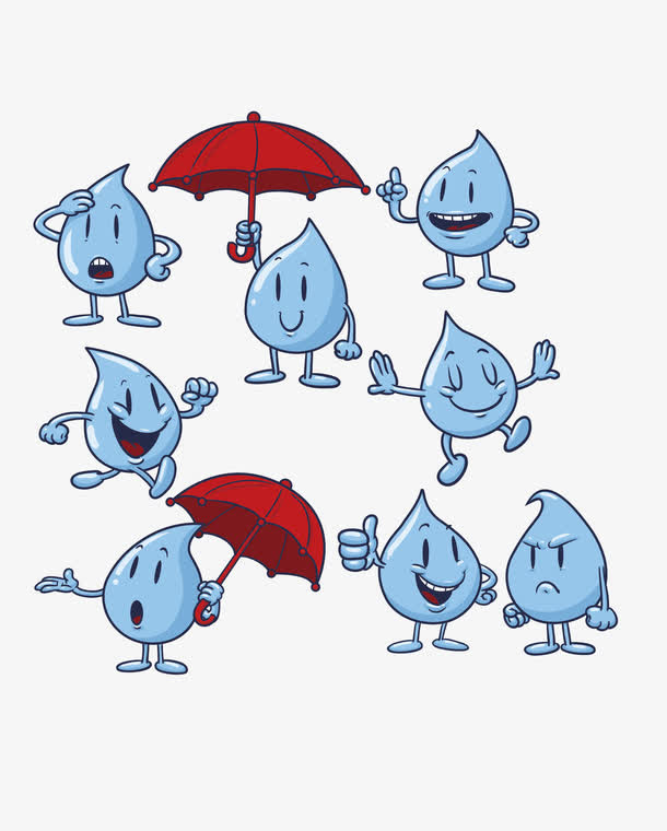 小雨点儿免抠