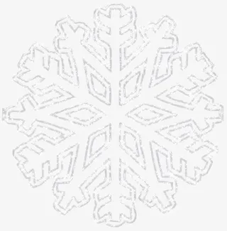 白色雪花素材免抠免抠