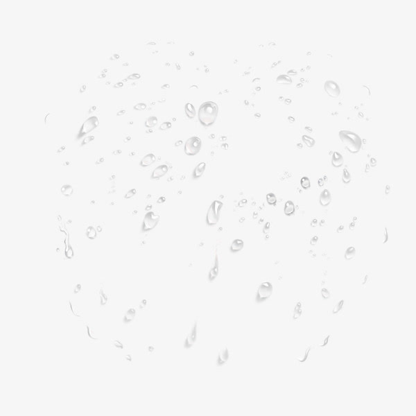 漂浮水珠免抠