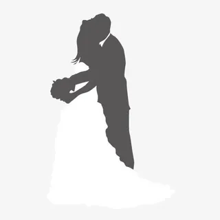 矢量新婚人物拥抱免抠