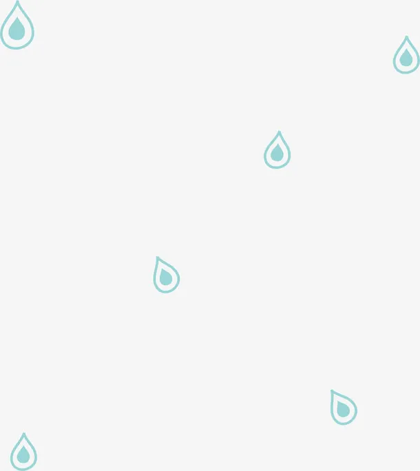 水滴漂浮免抠