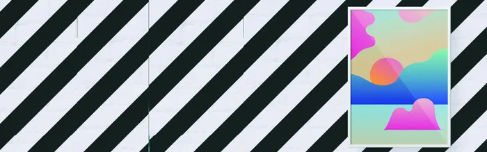 几何插画背景图高清