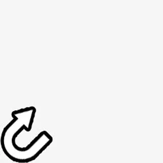 弯曲箭头图标设计免抠