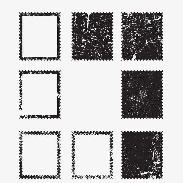 矢量边框免抠