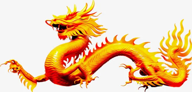 中华龙元素免抠