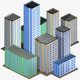 城市图标免抠