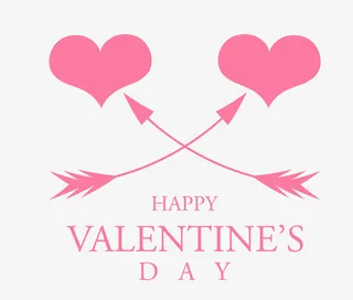 桃心和箭头免抠