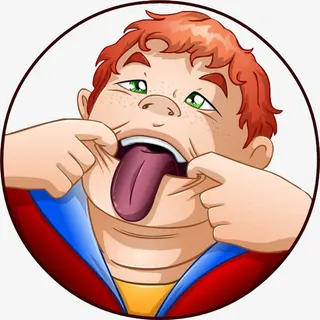 一个调皮的男孩子免抠