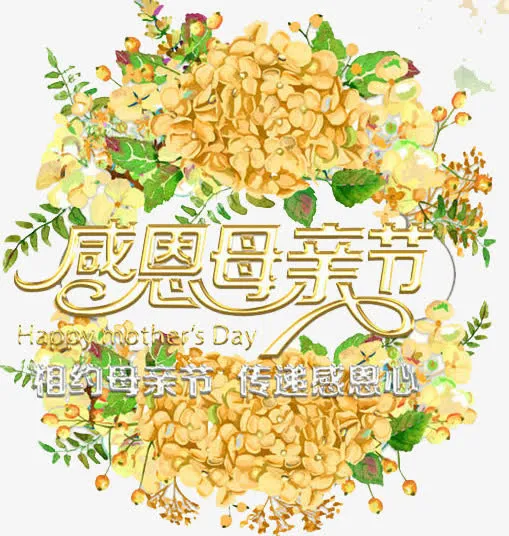 感恩母亲节免抠