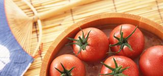 美食西红柿圣女果banner背景高清