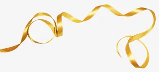 绿色丝带png素材免抠