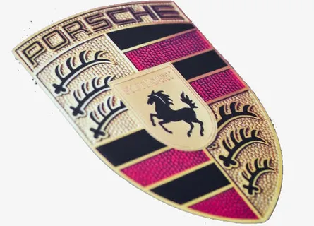 保时捷标志侧面免抠