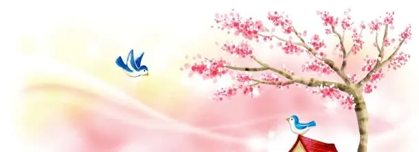 梦幻手绘卡通背景
