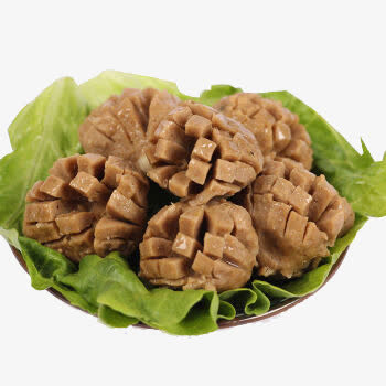 开花牛肉丸子免抠