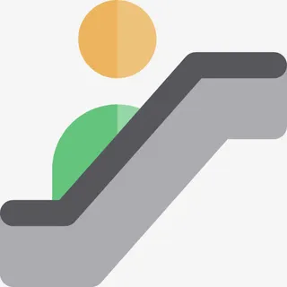 自动扶梯图标免抠