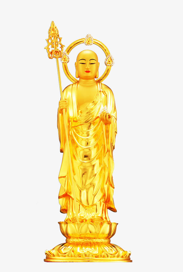 地藏王菩萨素材免抠