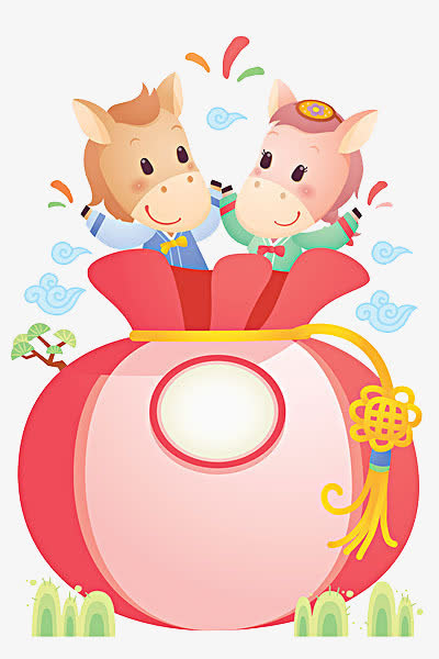 小马福袋免抠