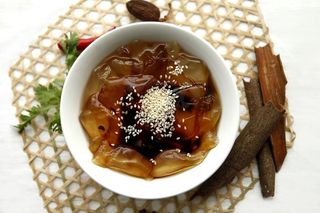 冰粉 四川冰粉 白凉粉  美食 四川高清