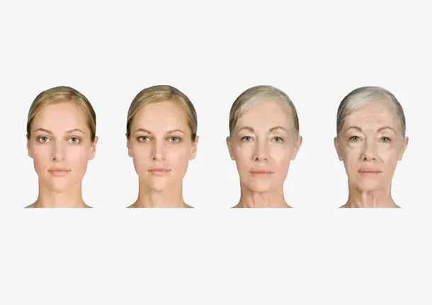 皮肤衰老免抠素材图免抠