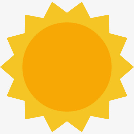 太阳图标免抠