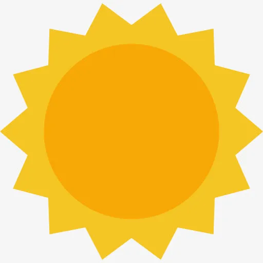 太阳图标免抠