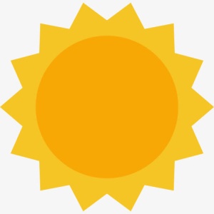 太阳图标免抠