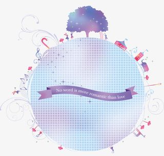 文案背景元素 装饰图案 水彩