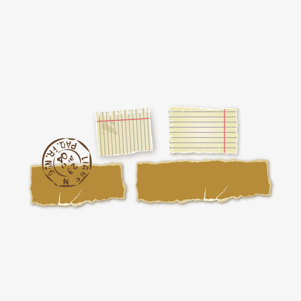 矢量复古边框免抠