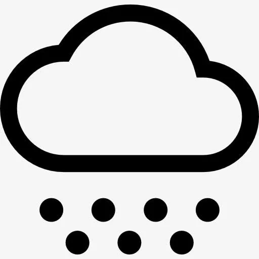 下雪图标免抠
