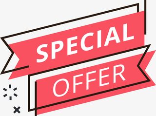 购物活动装饰标签免抠