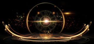 简约时尚科技之光海报设计背景图高清