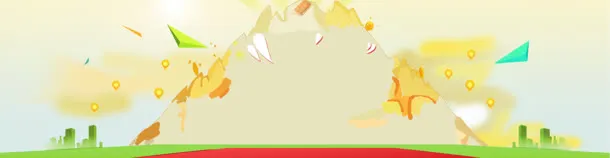 j简约手绘海报背景