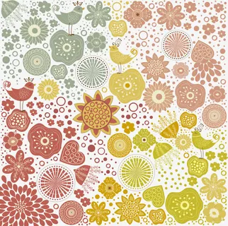 彩色几何花纹底纹背景