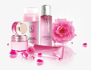 美白渗透保湿套装海报元素免抠